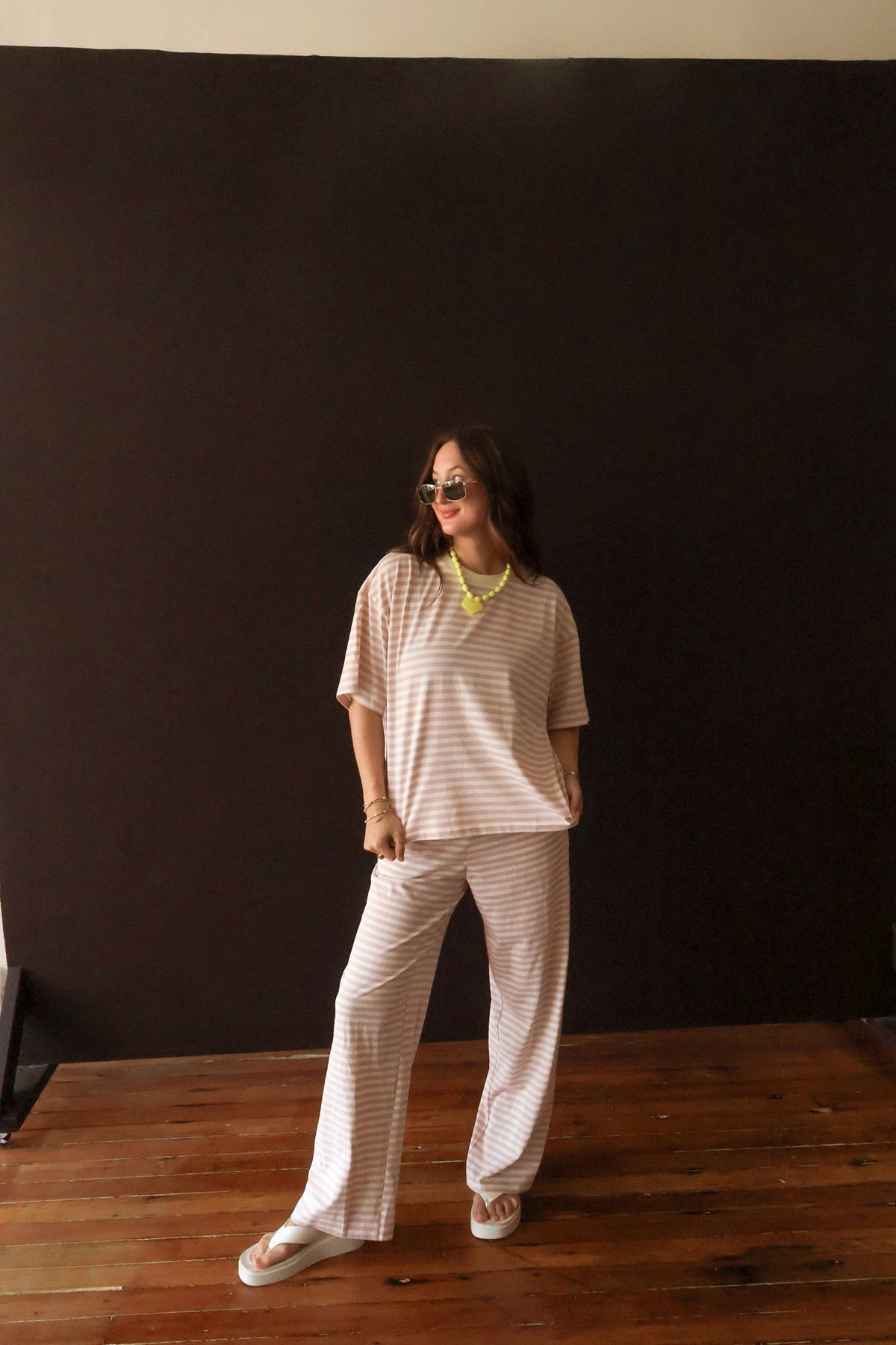 Rachel Striped Tee