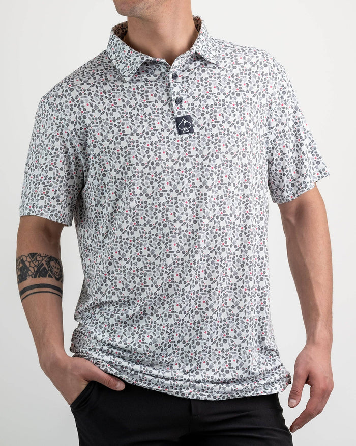 Tucker Floral Pop Polo