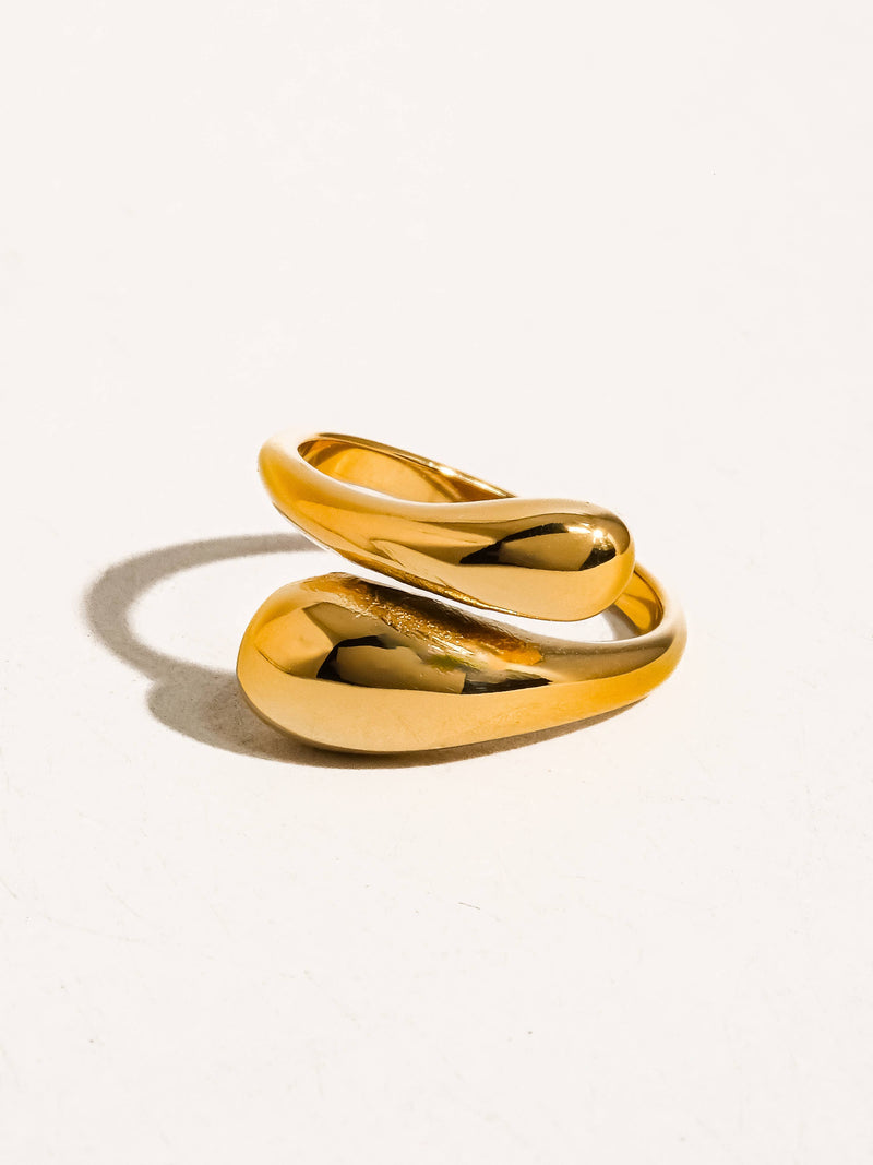 Gabrielle Open Twist Ring