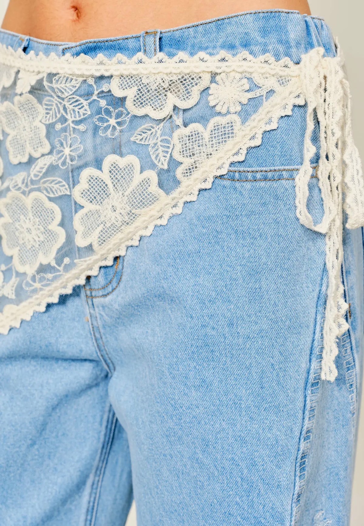 Lace Wrap Skirt