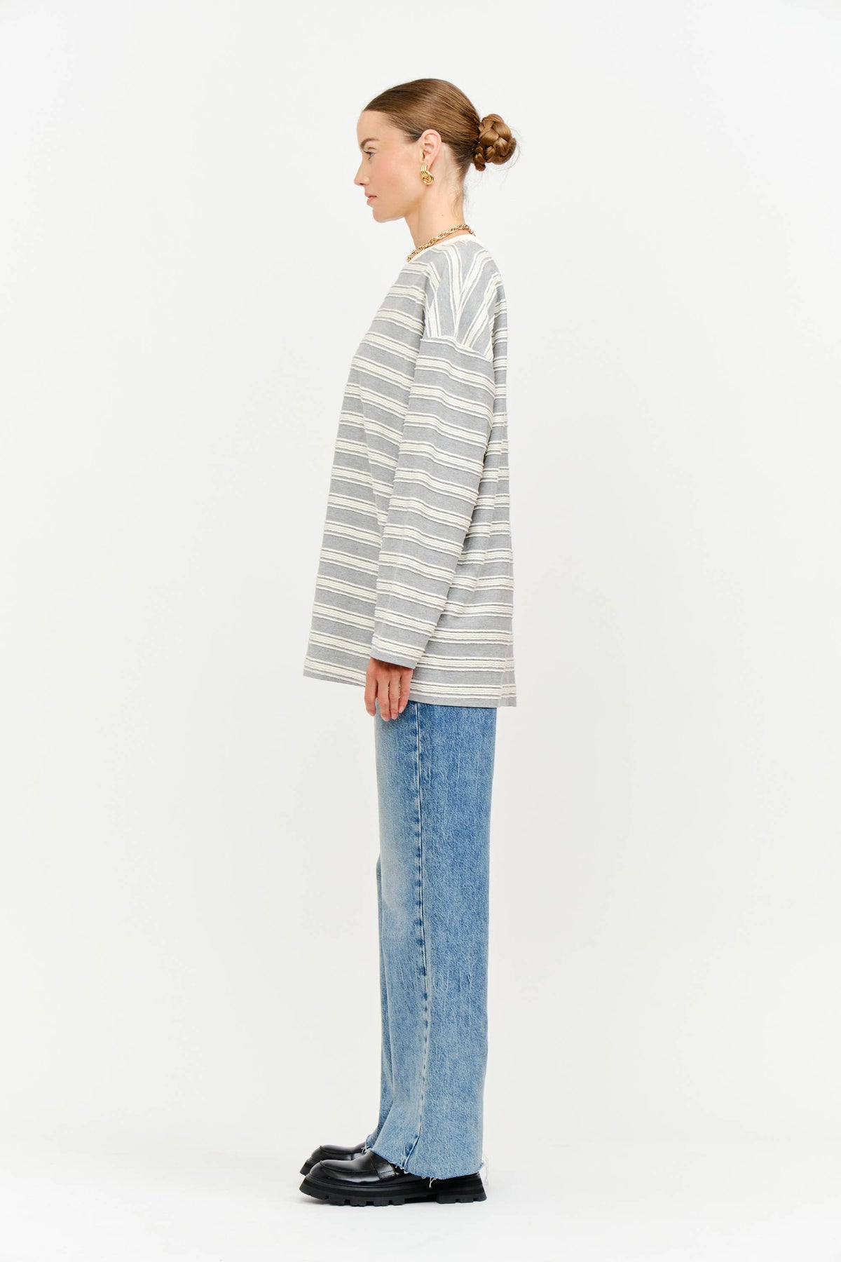 Daphne Heather Gray Top