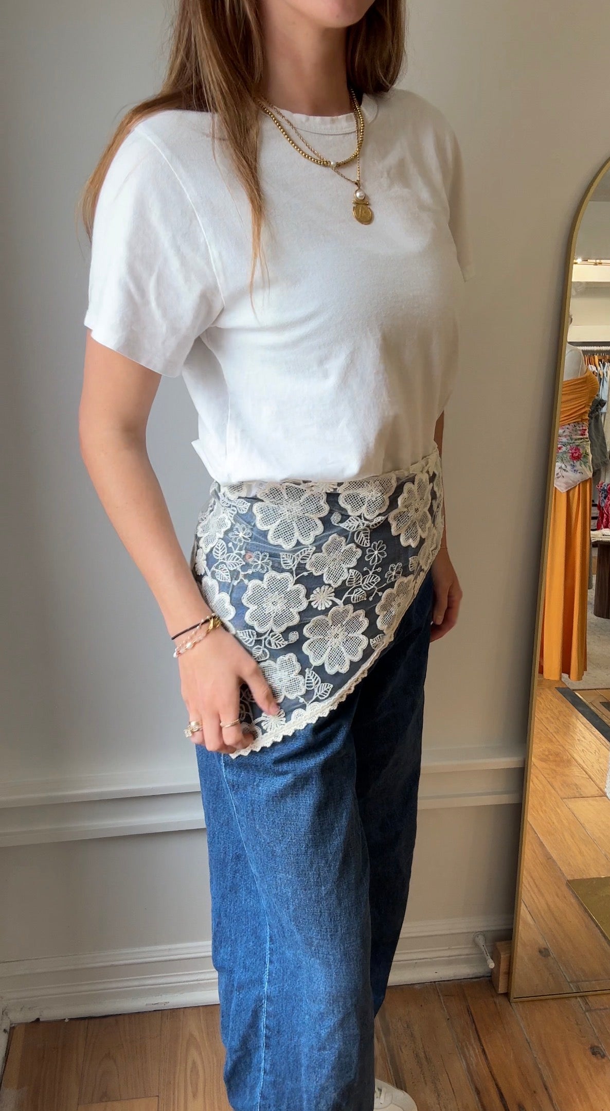 Lace Wrap Skirt