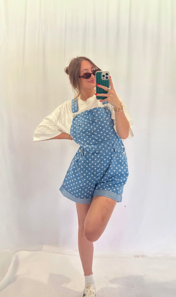 Maisie Polkadot Overalls
