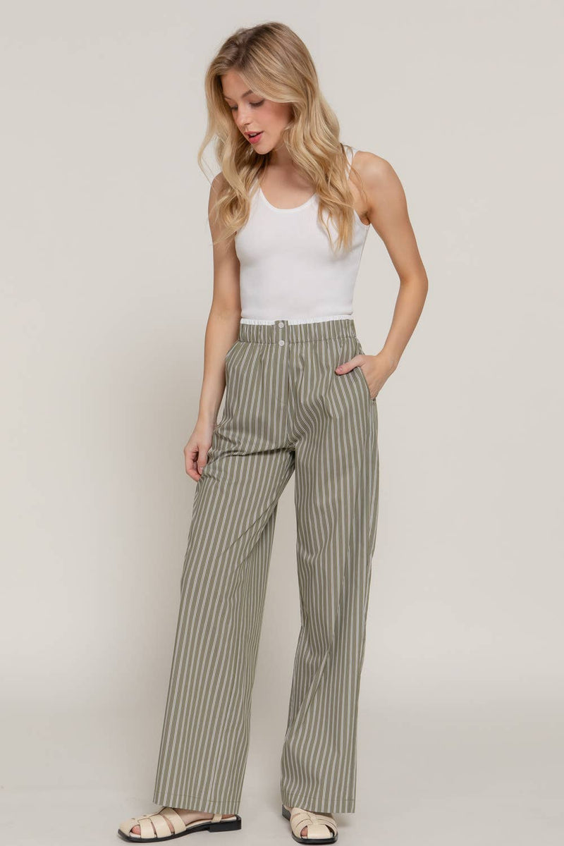 Boxer Straight Pants