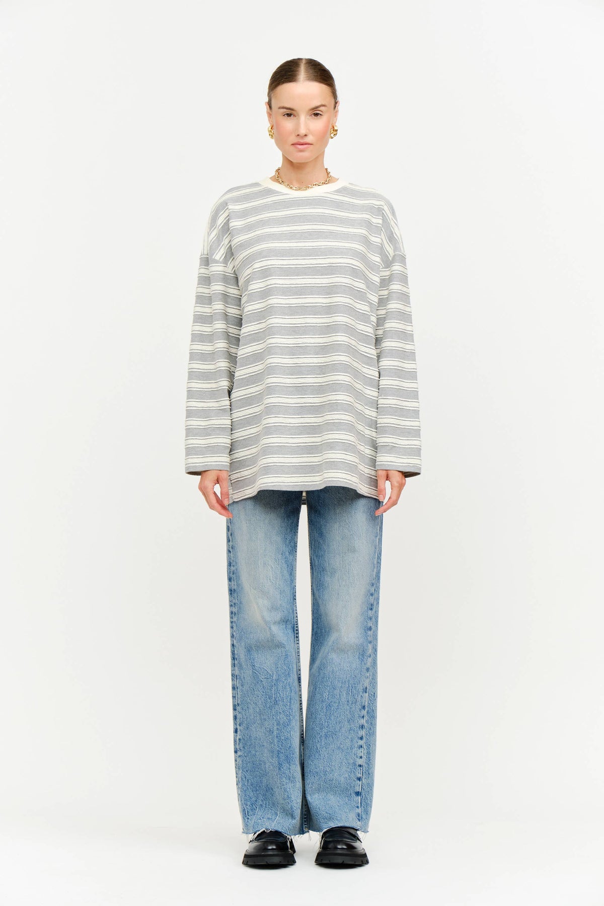 Daphne Heather Gray Top