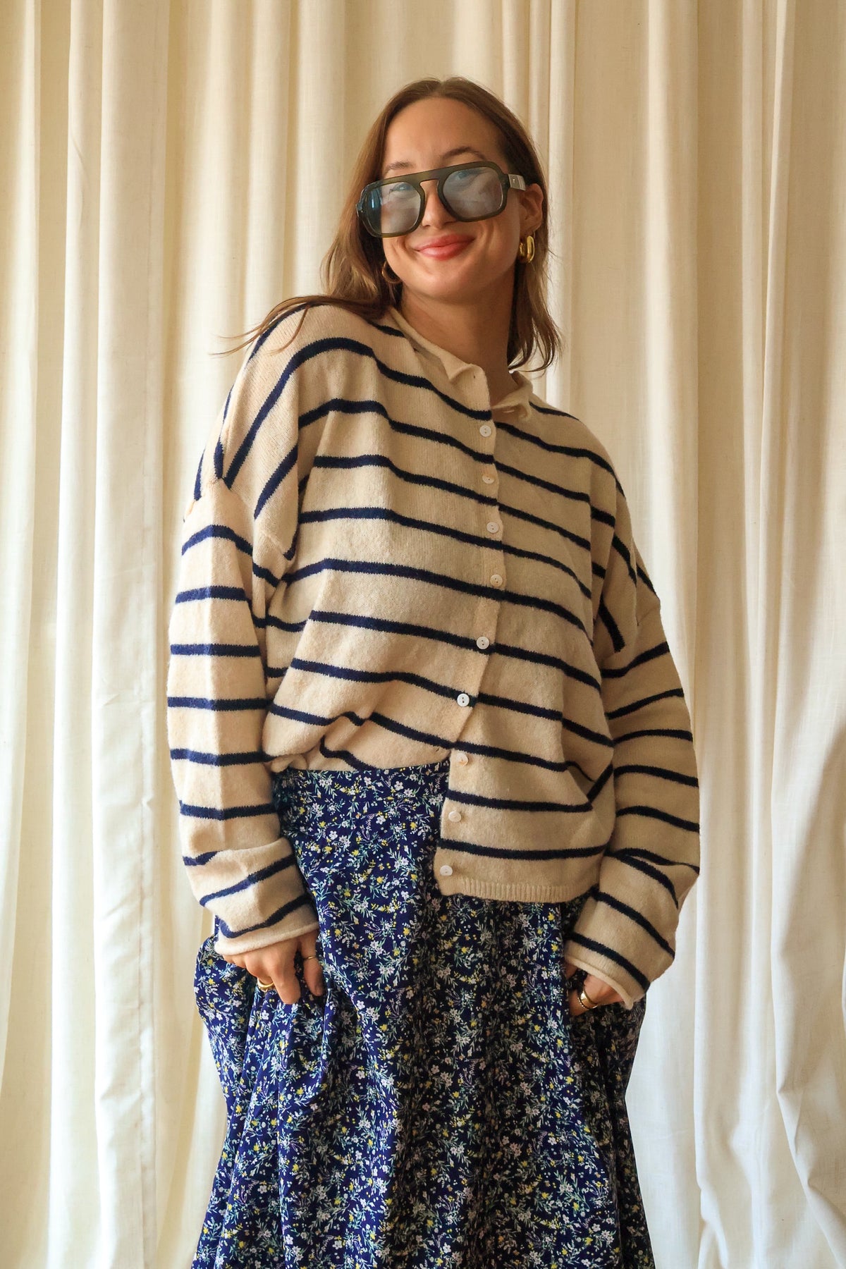 Piper Cardigan - Coastal