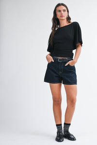 Aster Tie Top