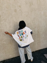 How Lucky Oversized Crewneck