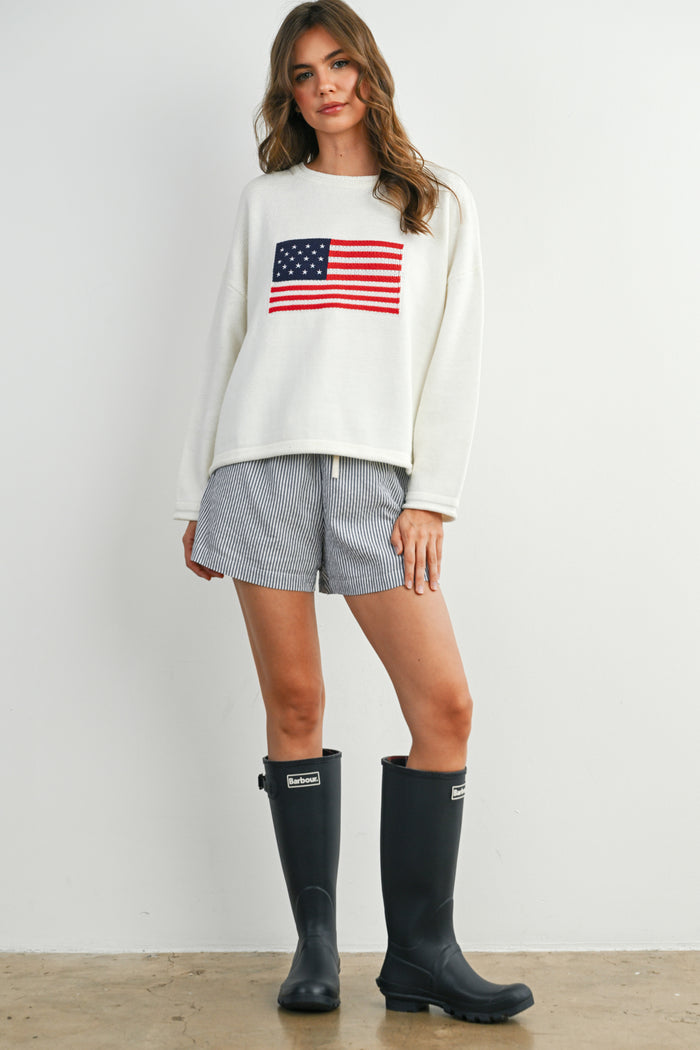Zoe Stripe Shorts
