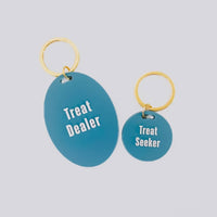 Dog Tag and Keychain Set