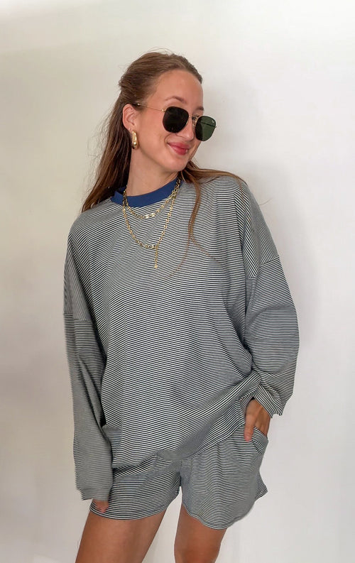 Goldie Crewneck - Blue