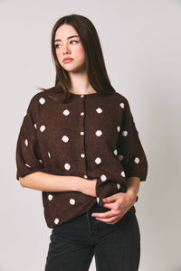 Bella Polka Dot Cardigan