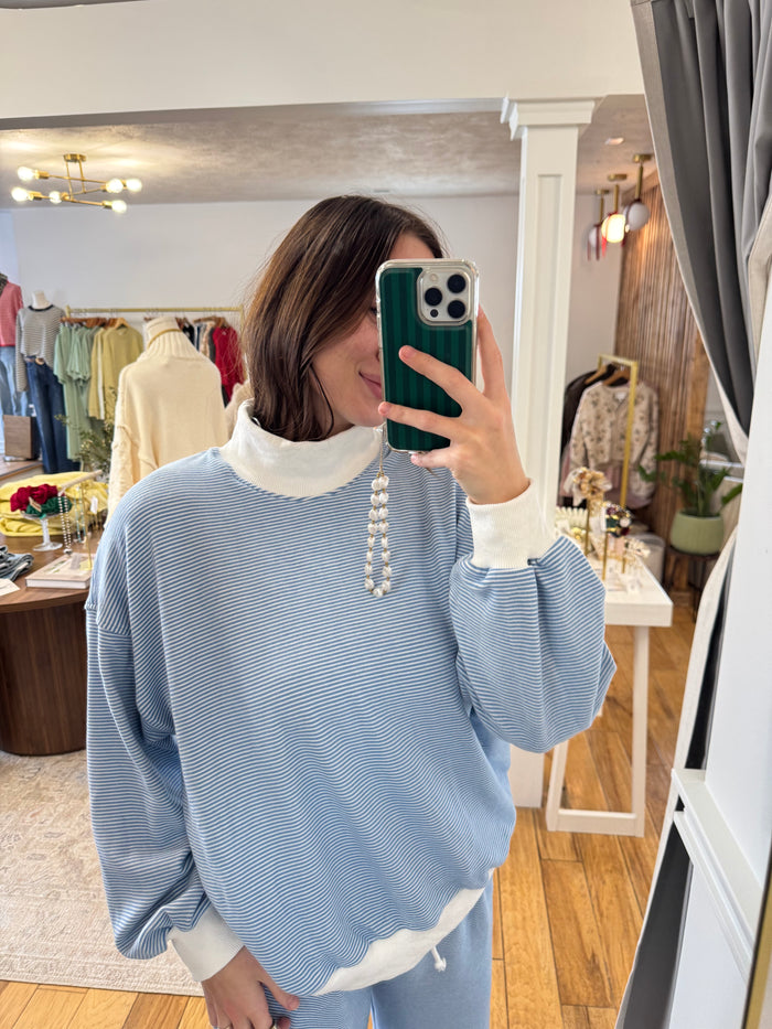 Mockneck matching set