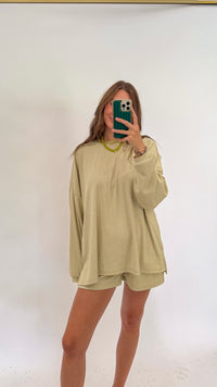 Emma Crewneck - Sage
