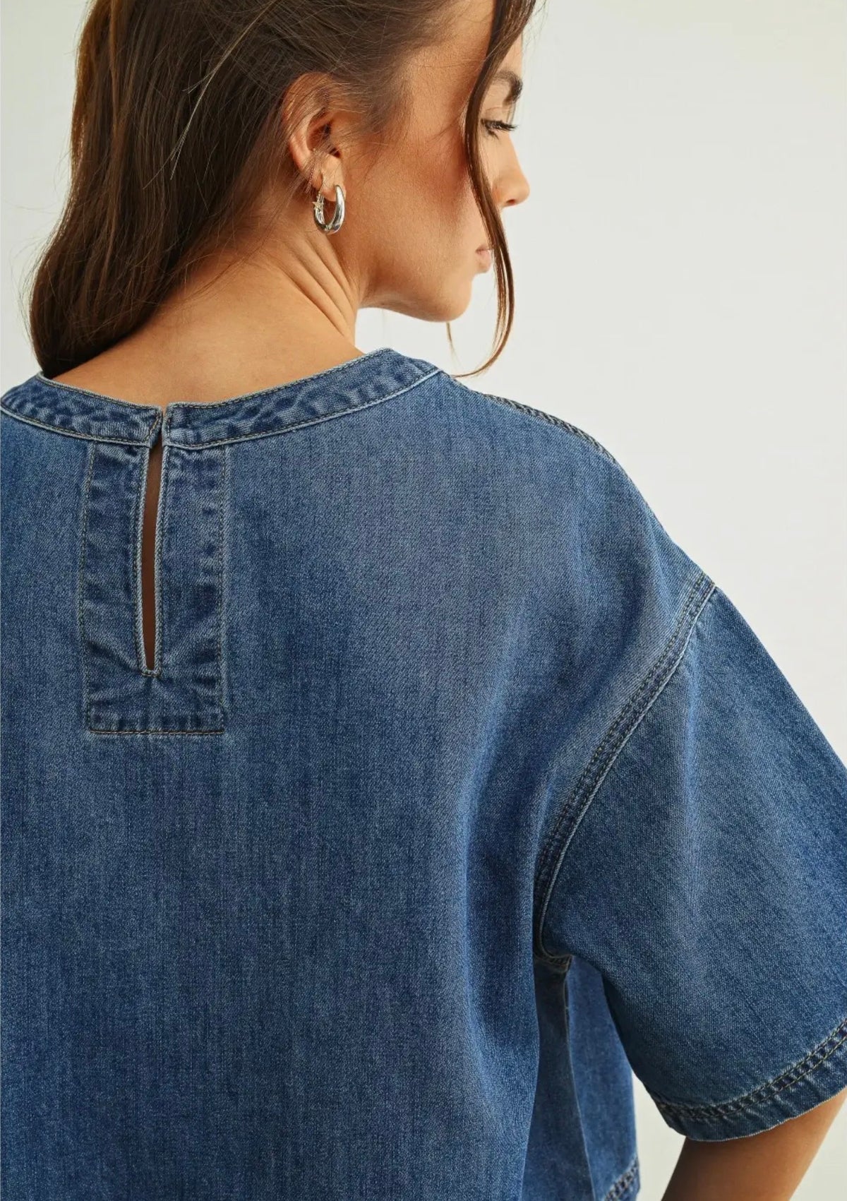 Thea Denim Top