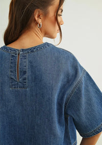 Thea Denim Top