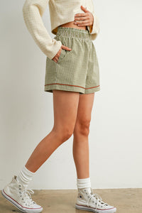 Isabella Gingham Shorts