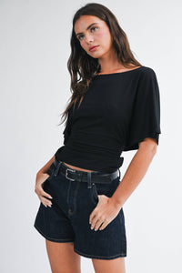 Aster Tie Top