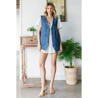 Riley Denim Vest