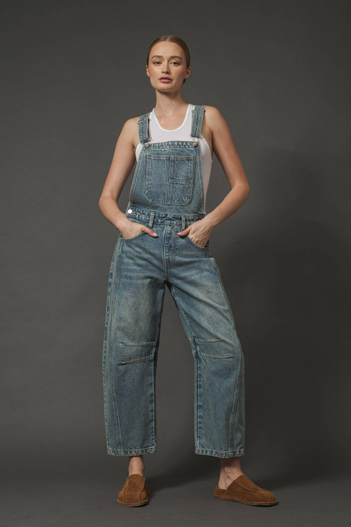 Sarah Denim Overalls