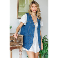 Riley Denim Vest