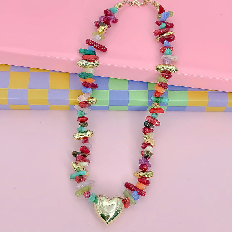 Happy Heart Necklace