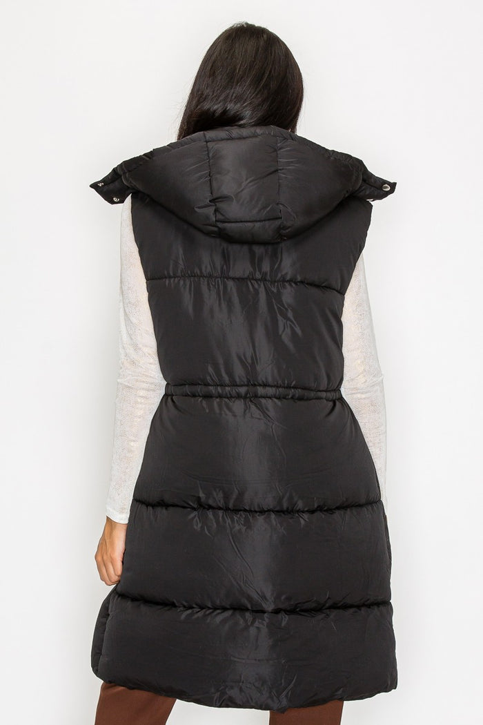 Jessi Zip-Up Puffer Vest