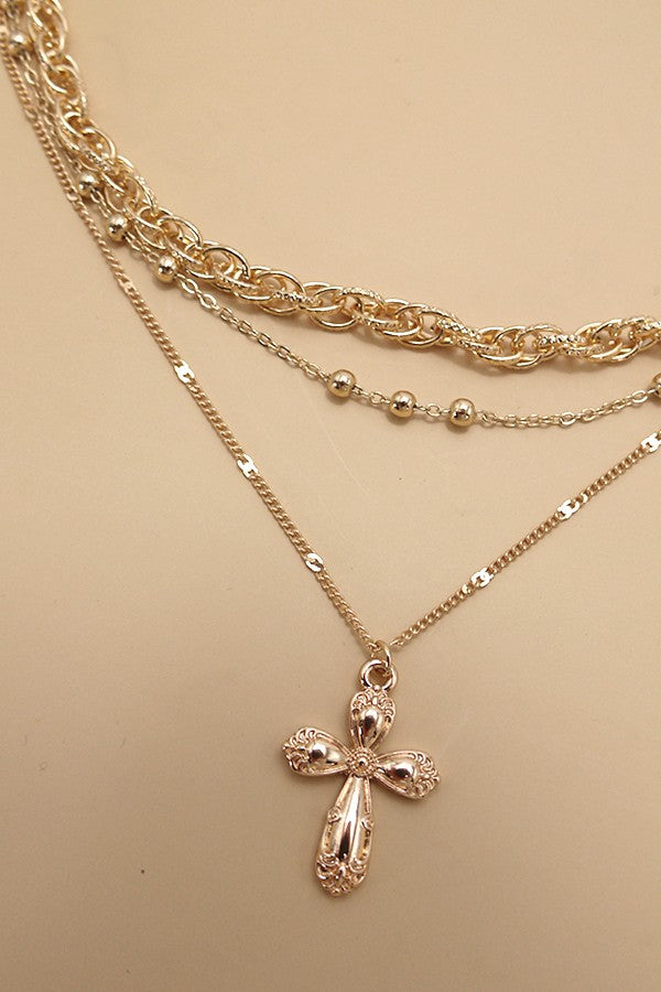 Cross Pendant Necklace