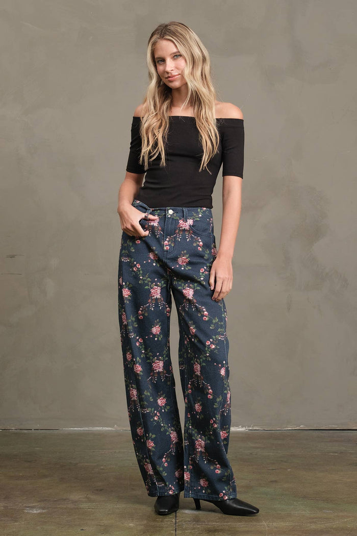 Finley Floral Bottoms