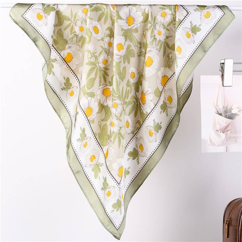 Meadow Floral Print Scarf