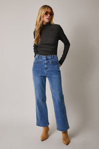 Victoria Stripe Knit Top