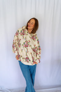 Lily Floral Hoodie