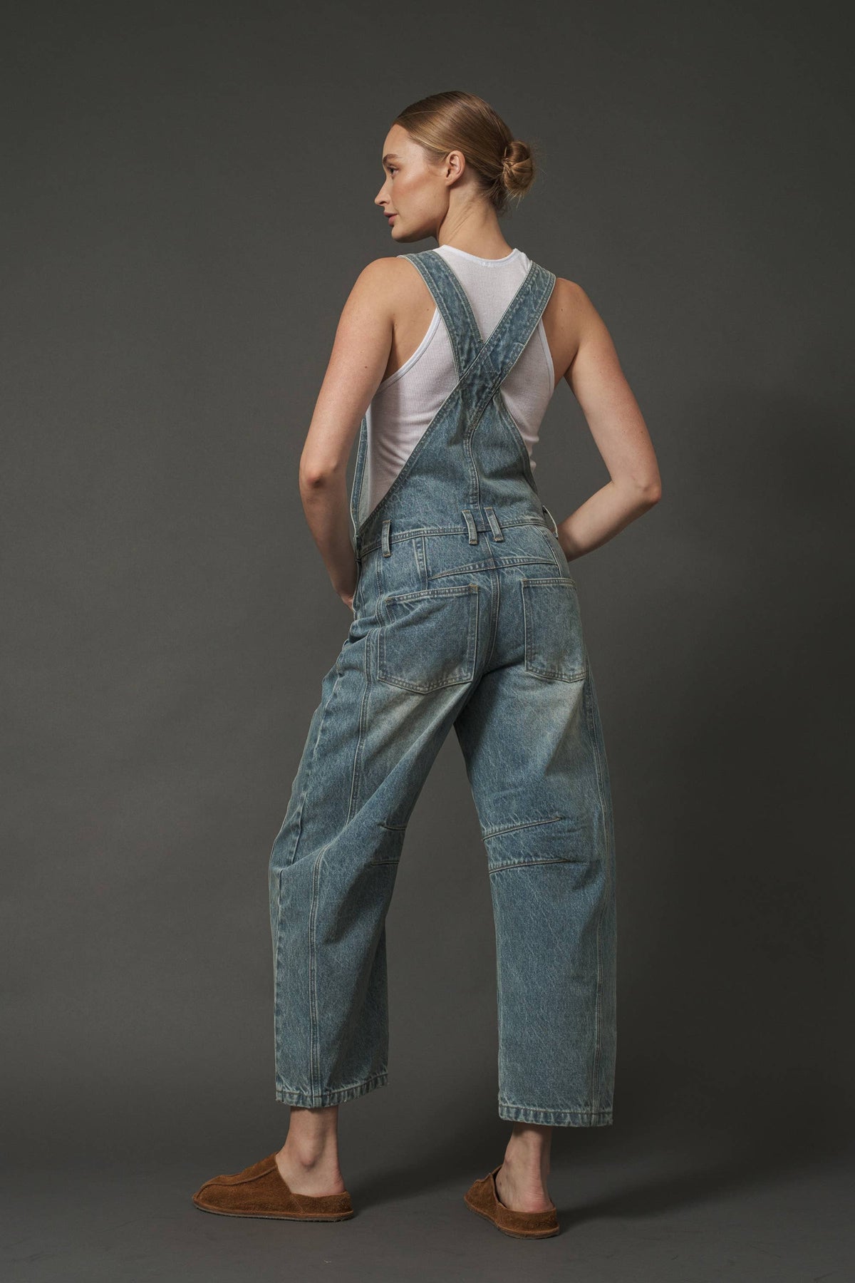 Sarah Denim Overalls