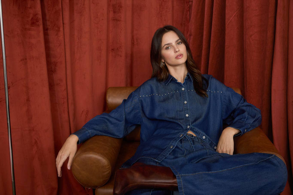 Brooke Button Up