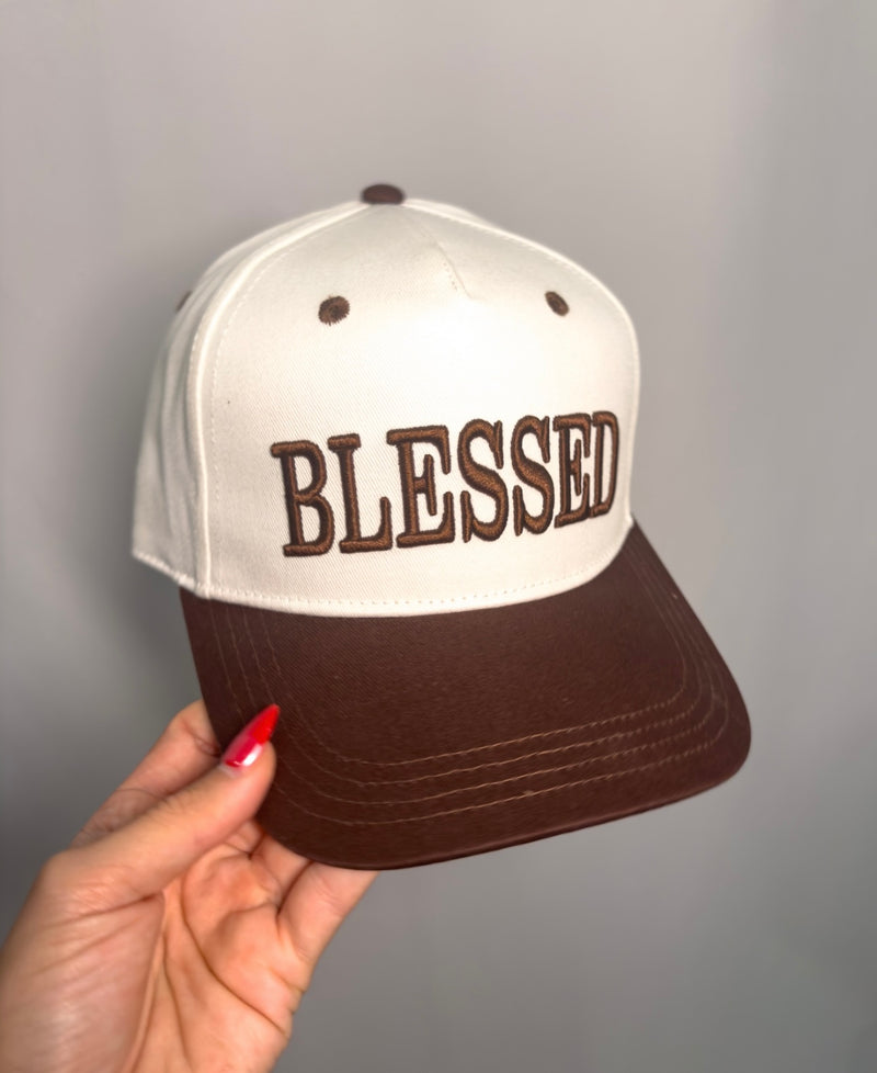 Blessed Brown Trucker Hat