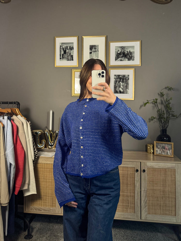 June Cardigan - Blue