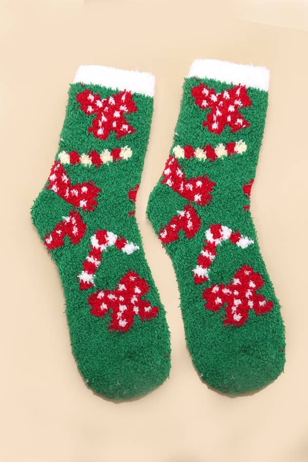 Christmas Fuzzy Socks