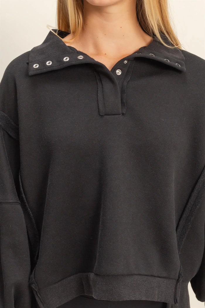 Maggie Snap Pullover