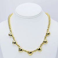 Bubble Heart Necklace