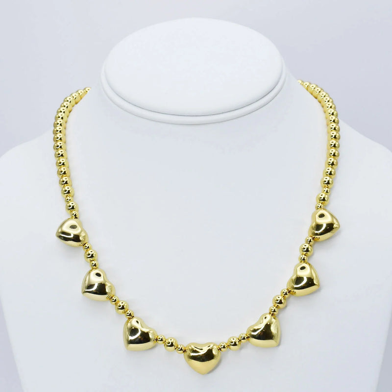 Bubble Heart Necklace