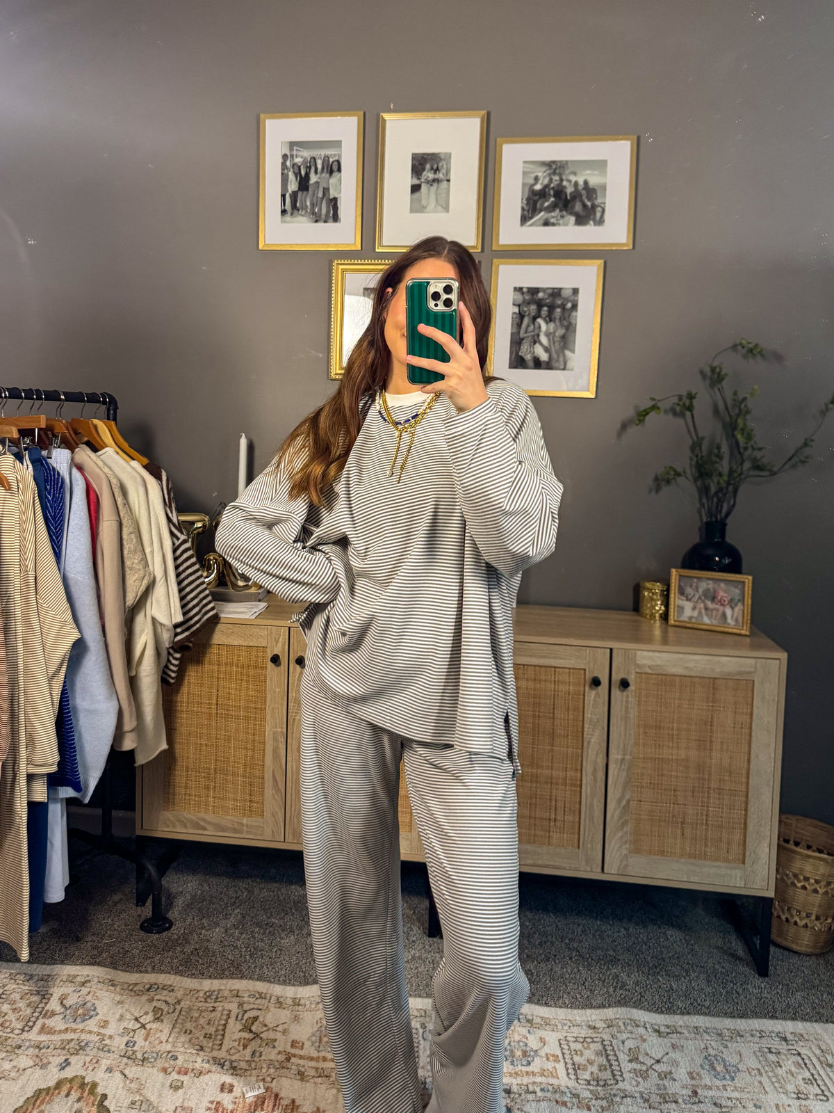 Sophie Crewneck - Charcoal