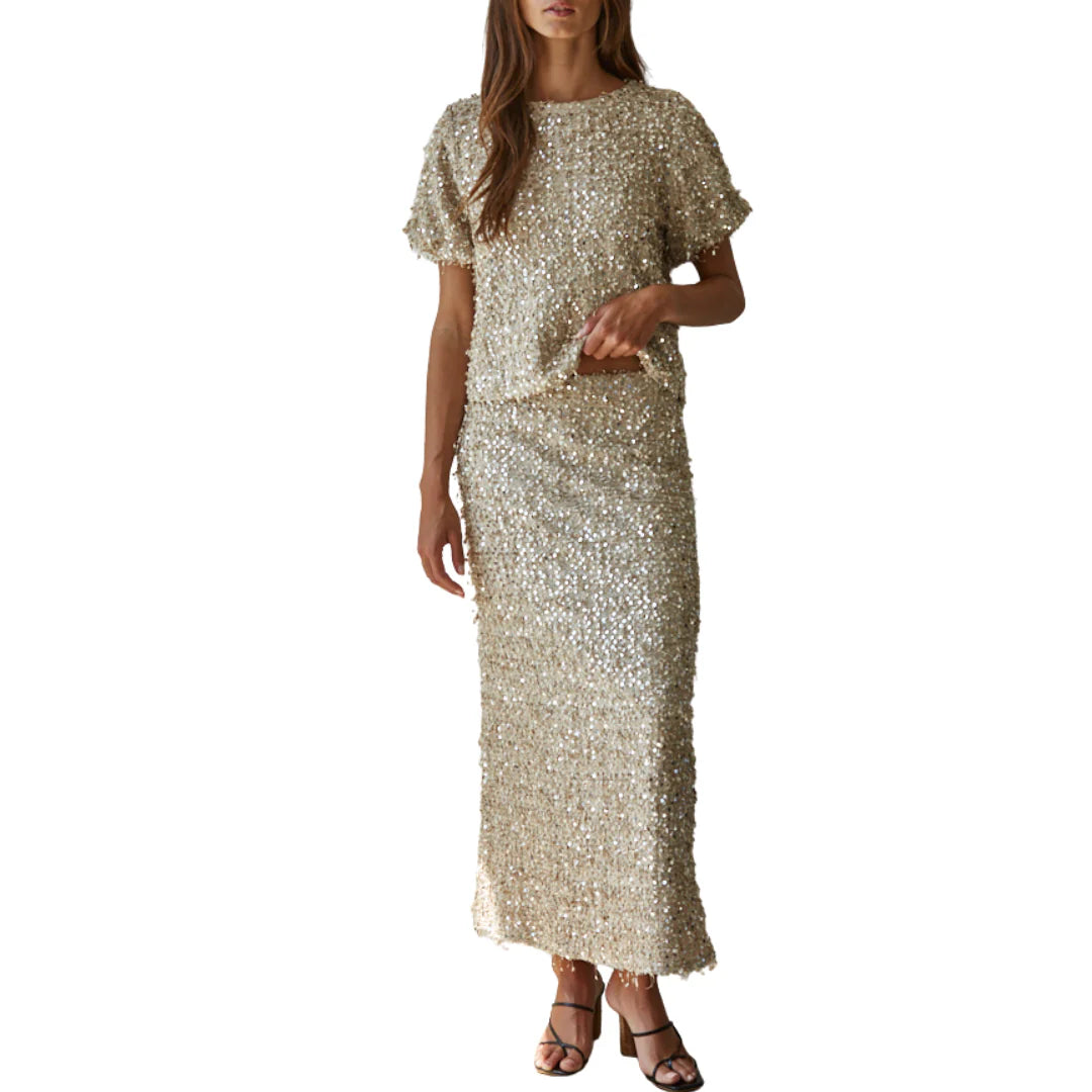 Belle Sequin Skirt