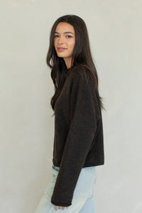 Piper Pullover Sweater - Brown