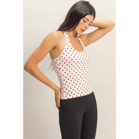 Vinny Polka Dot Halter Top