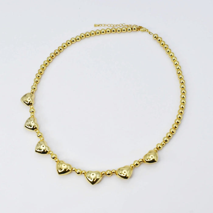 Bubble Heart Necklace