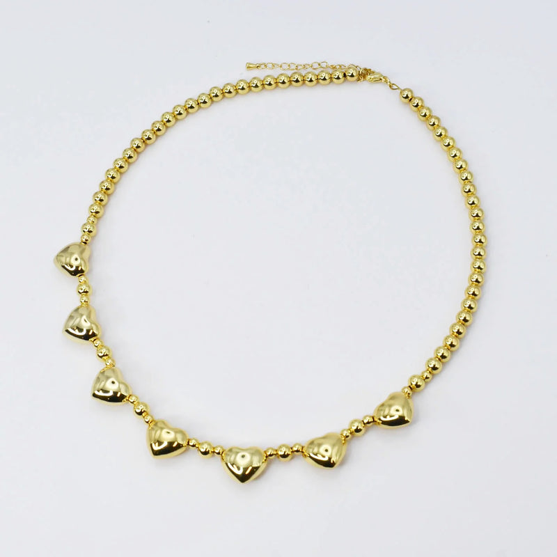 Bubble Heart Necklace