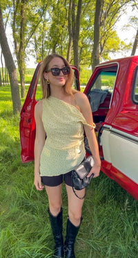 Carolyn Assymetrical Top