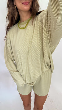 Emma Crewneck - Sage