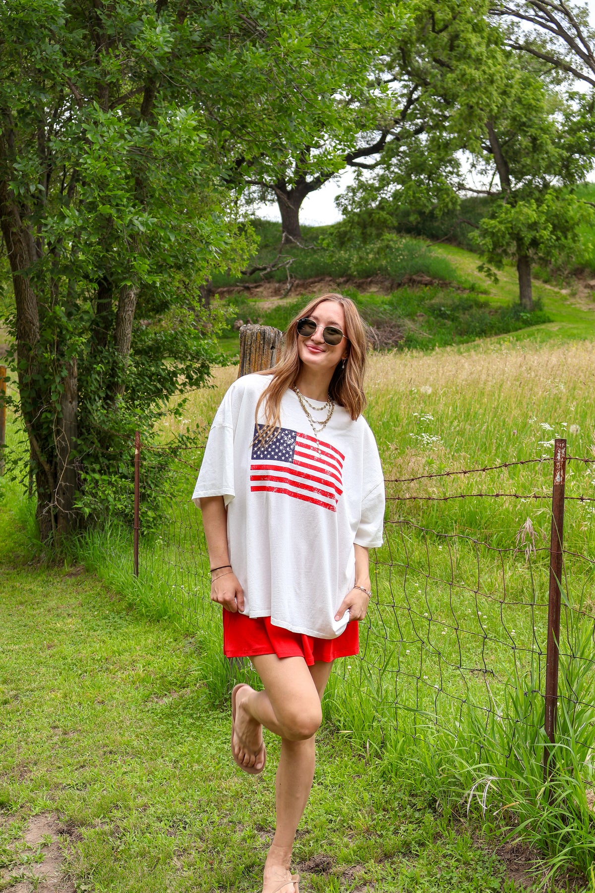 Flag Graphic Tee