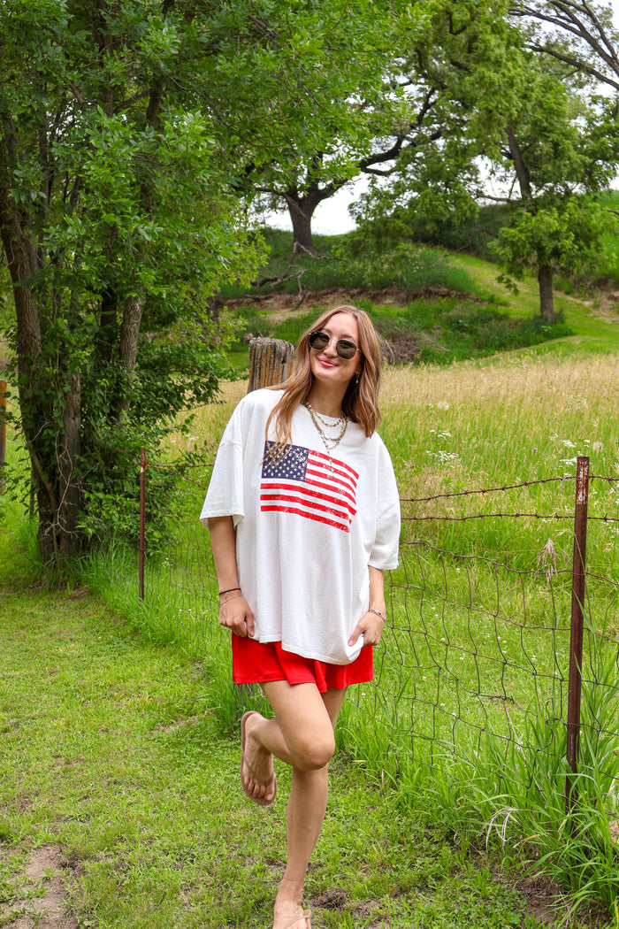 Flag Graphic Tee